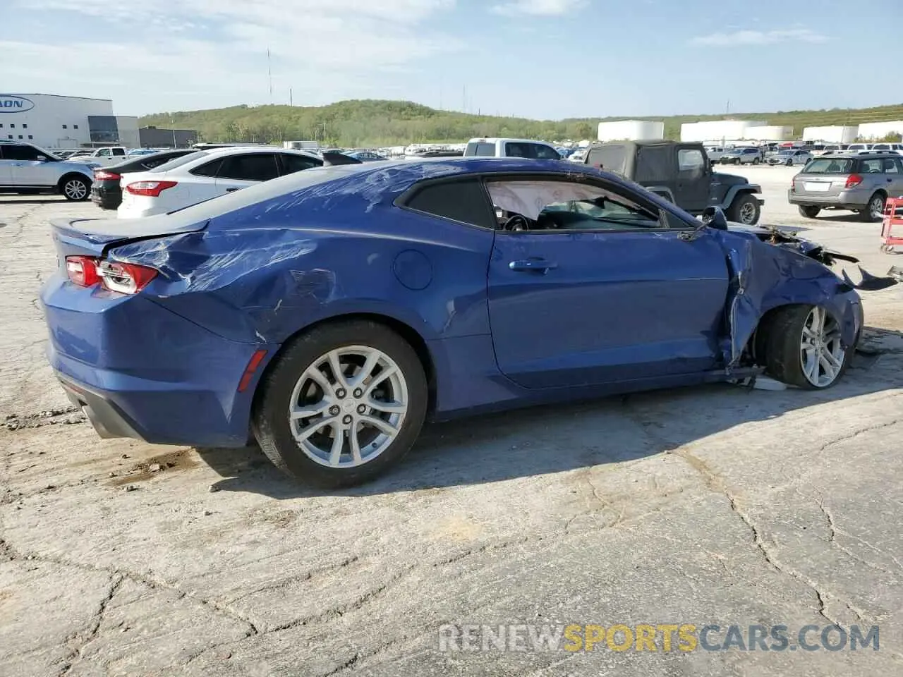 3 fotografías del automóvil dañado 1G1FB1RX1M0102061 CHEVROLET CAMARO 2021