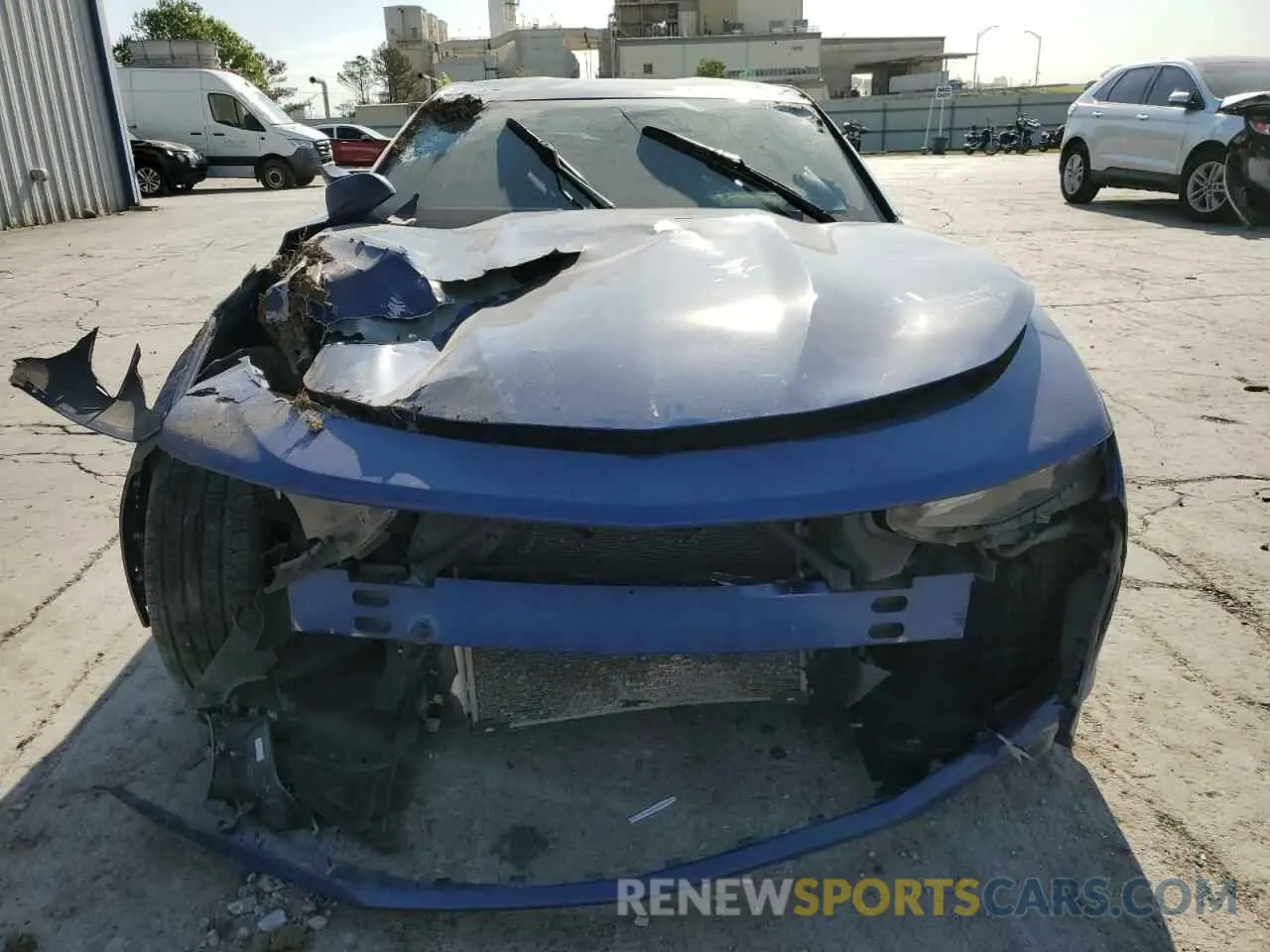 5 fotografías del automóvil dañado 1G1FB1RX1M0102061 CHEVROLET CAMARO 2021