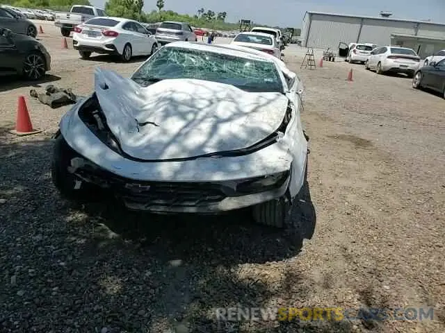 11 fotografías del automóvil dañado 1G1FB1RX1M0135075 CHEVROLET CAMARO 2021