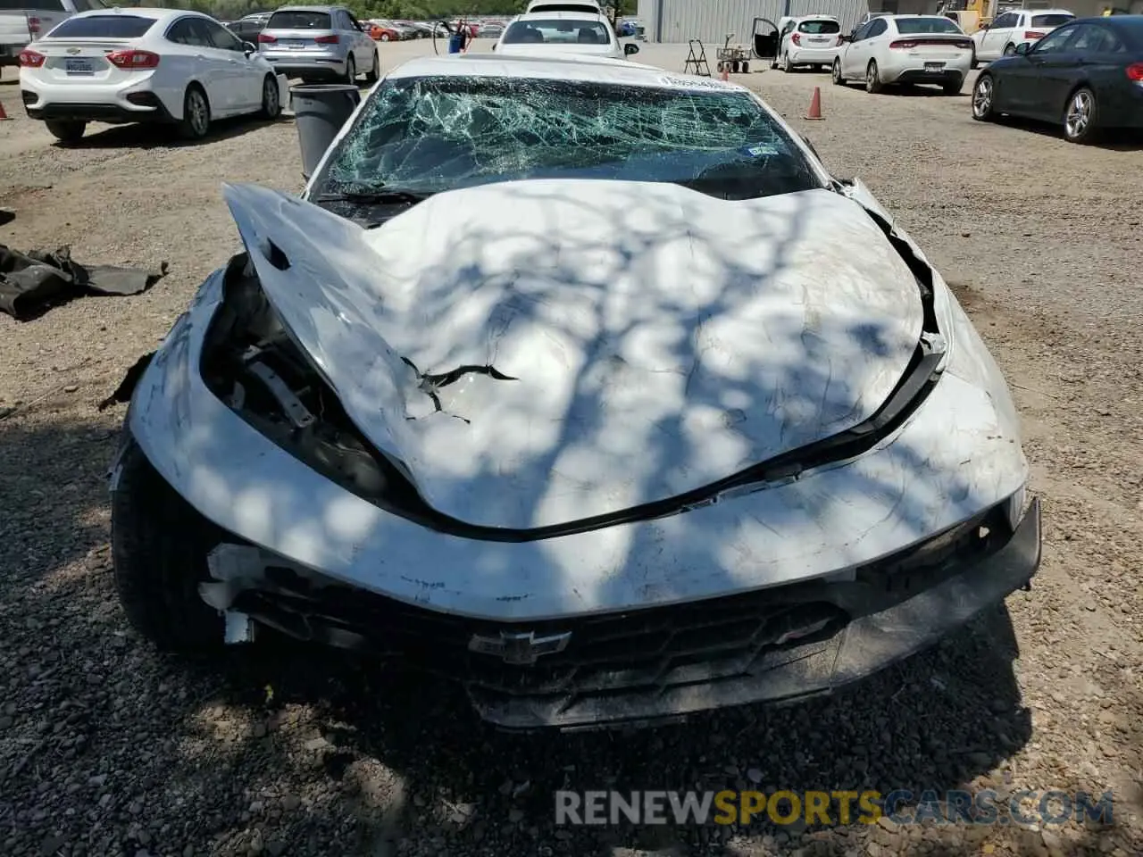 5 fotografías del automóvil dañado 1G1FB1RX1M0135075 CHEVROLET CAMARO 2021