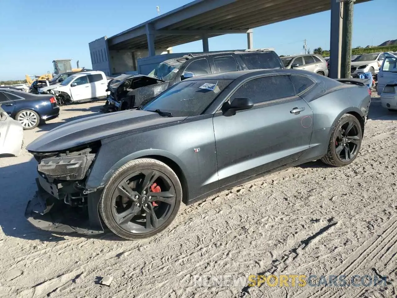1 fotografías del automóvil dañado 1G1FB1RX2M0103137 CHEVROLET CAMARO 2021