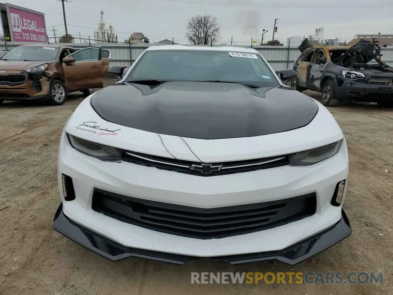 5 fotografías del automóvil dañado 1G1FB1RX3M0120755 CHEVROLET CAMARO 2021