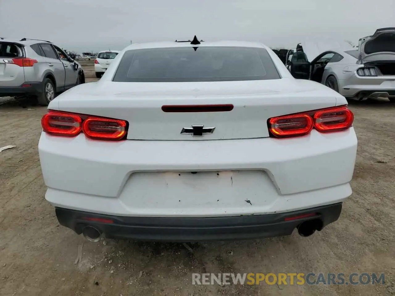 6 fotografías del automóvil dañado 1G1FB1RX3M0120755 CHEVROLET CAMARO 2021