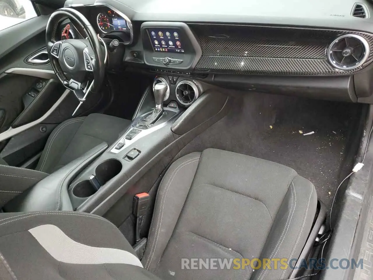 8 fotografías del automóvil dañado 1G1FB1RX3M0120755 CHEVROLET CAMARO 2021