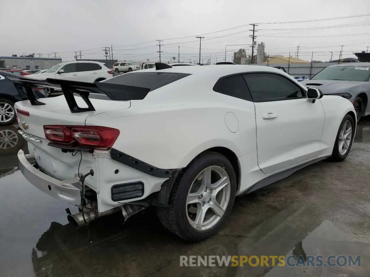 3 fotografías del automóvil dañado 1G1FB1RX5M0115797 CHEVROLET CAMARO 2021