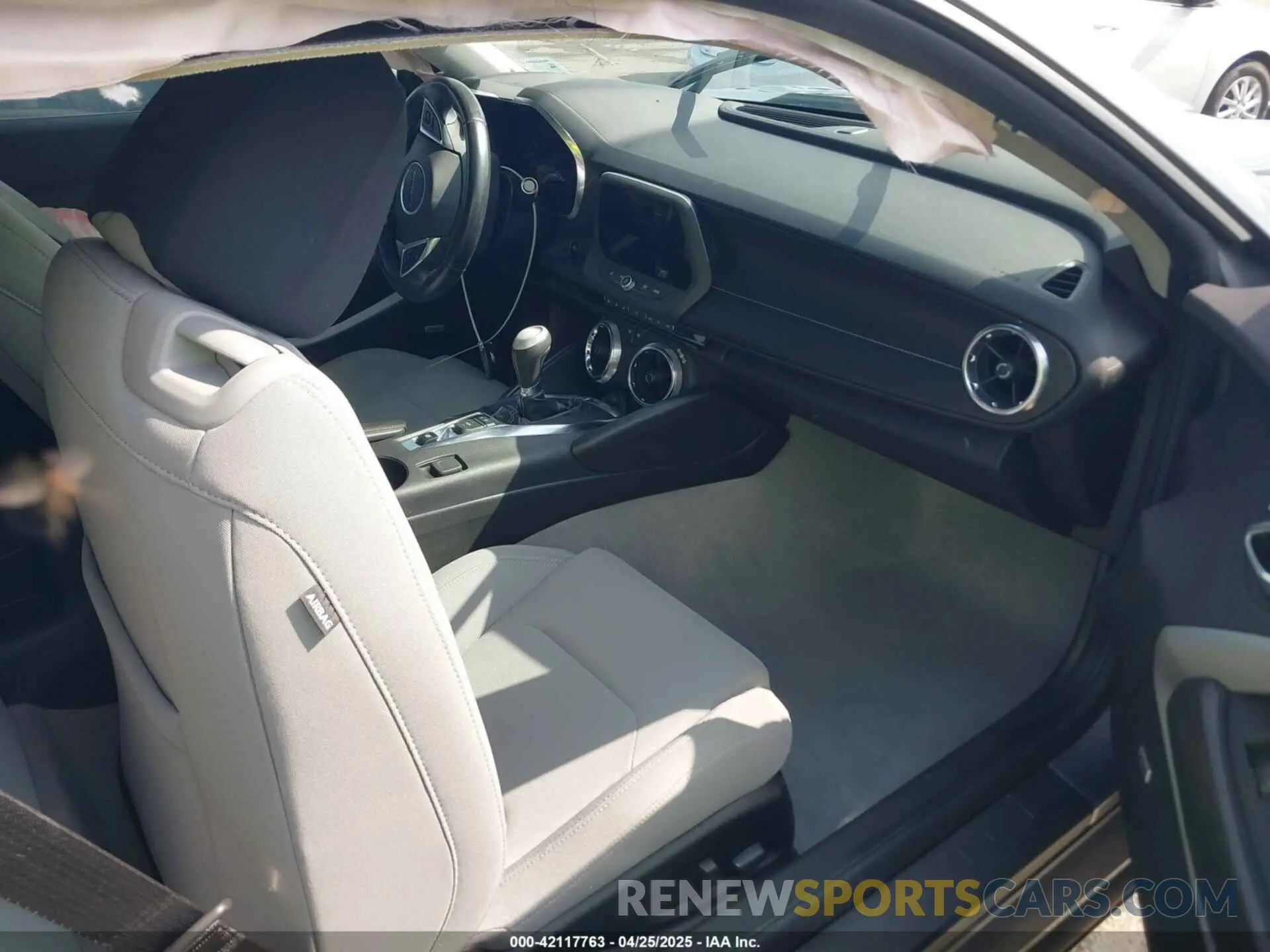 5 fotografías del automóvil dañado 1G1FB1RX7M0132519 CHEVROLET CAMARO 2021