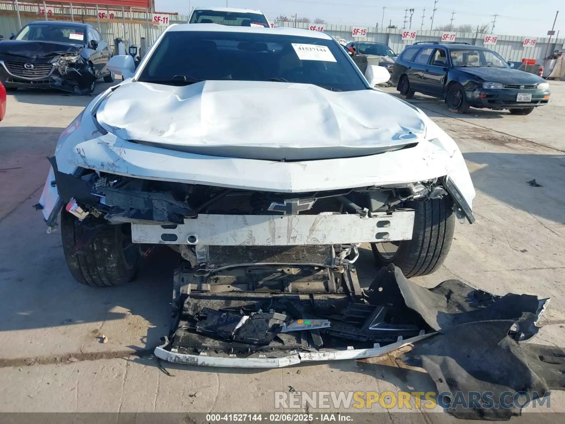 13 fotografías del automóvil dañado 1G1FB1RX8M0130021 CHEVROLET CAMARO 2021