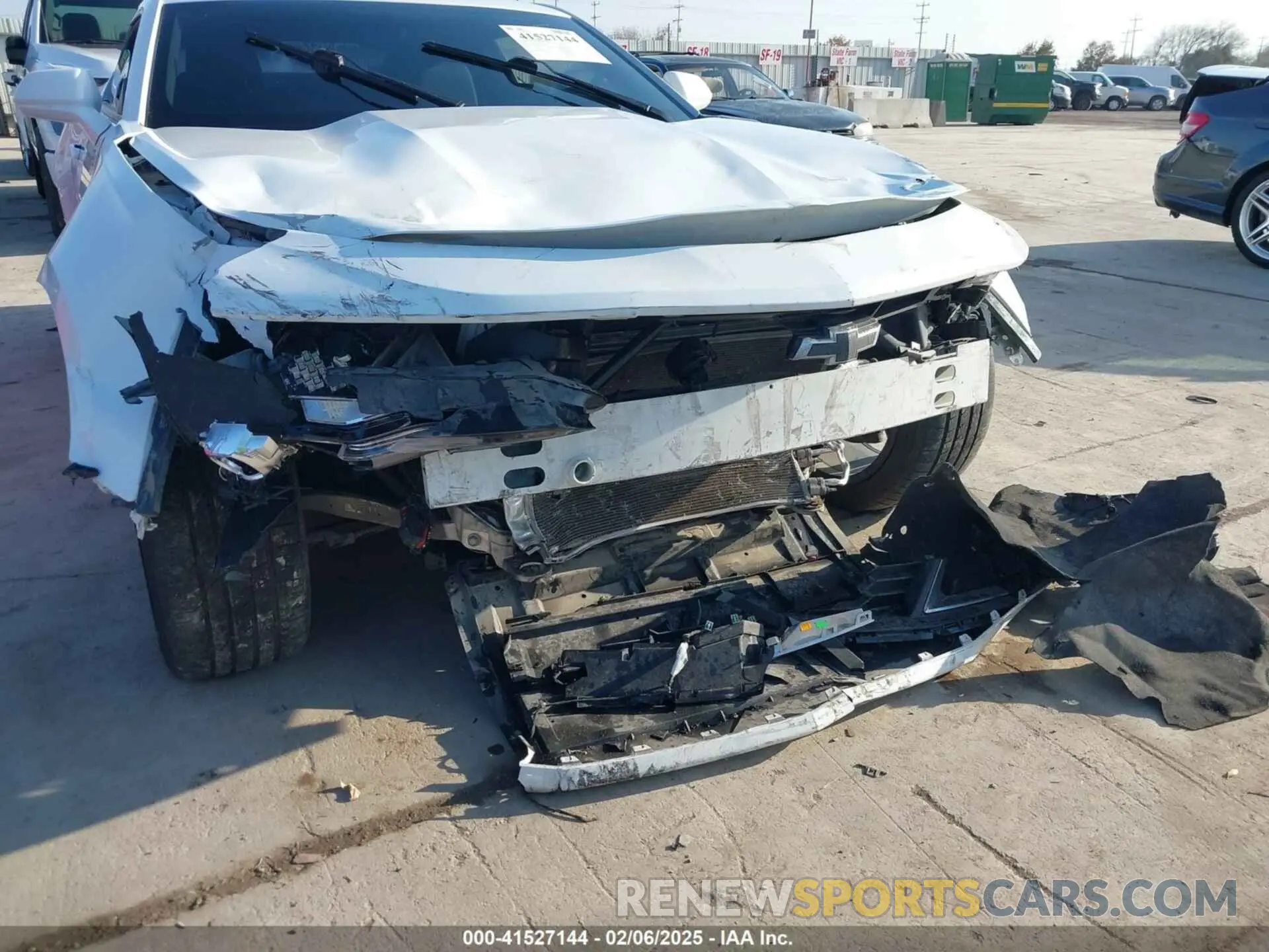 6 fotografías del automóvil dañado 1G1FB1RX8M0130021 CHEVROLET CAMARO 2021