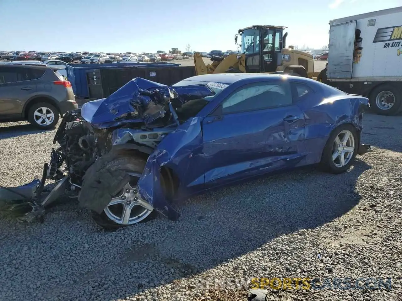 1 fotografías del automóvil dañado 1G1FB1RXXM0108036 CHEVROLET CAMARO 2021