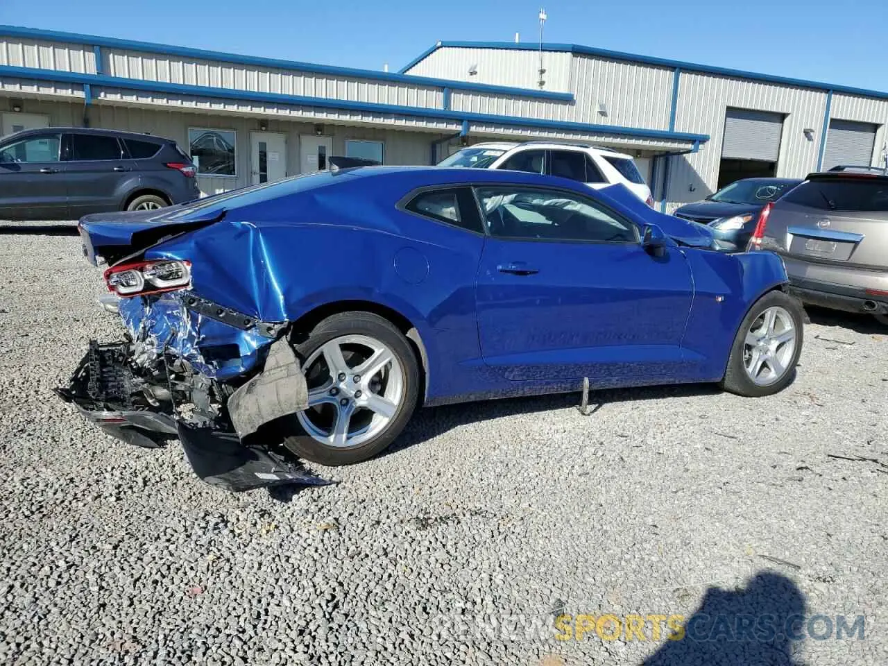 3 fotografías del automóvil dañado 1G1FB1RXXM0108036 CHEVROLET CAMARO 2021