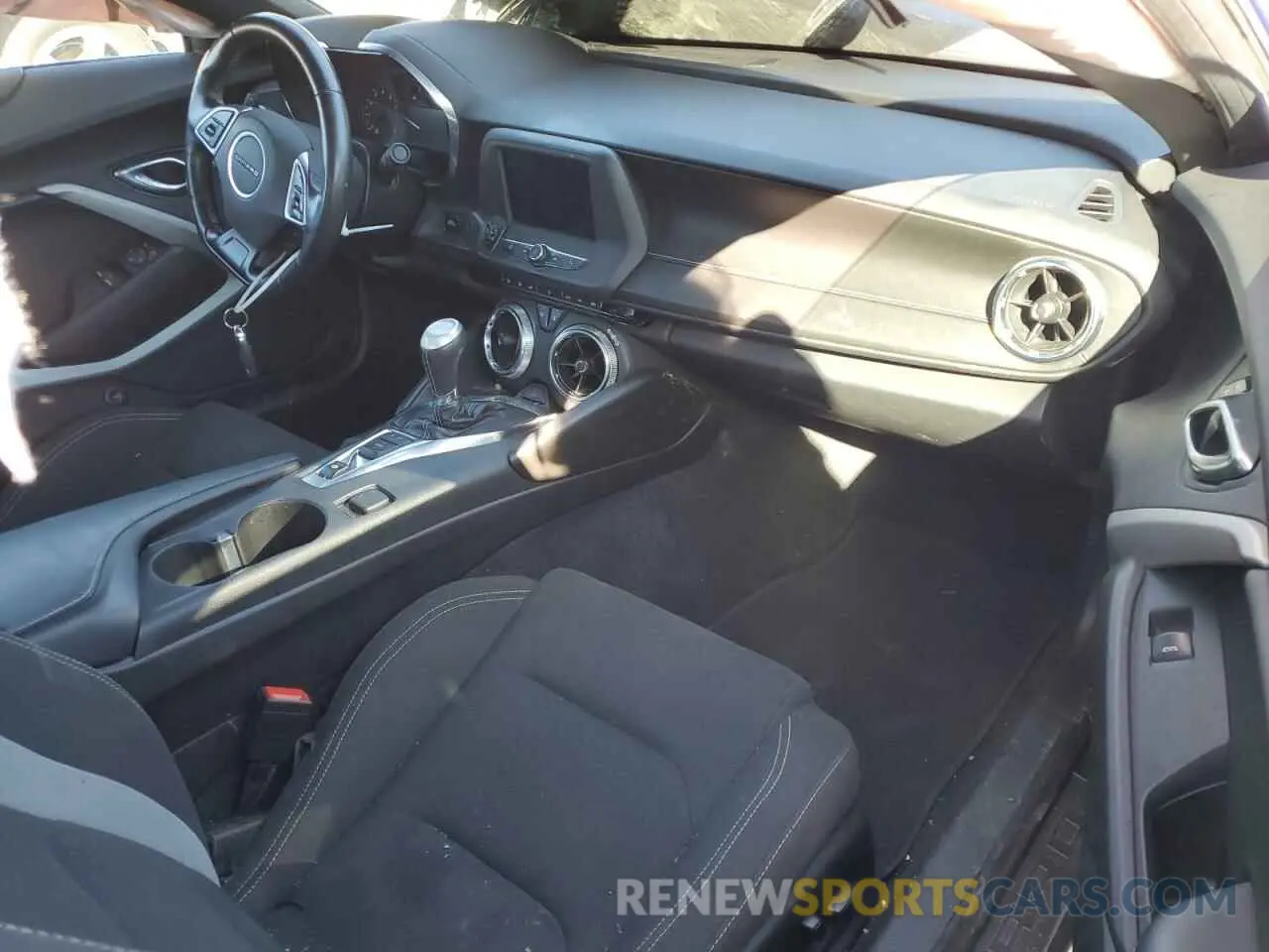 8 fotografías del automóvil dañado 1G1FB1RXXM0108036 CHEVROLET CAMARO 2021