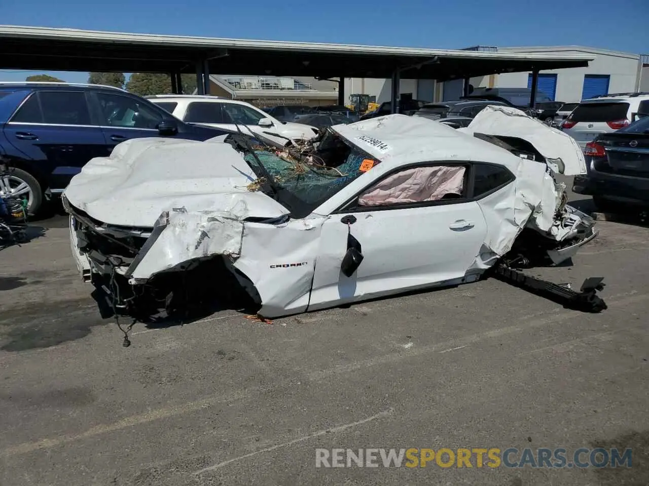 1 fotografías del automóvil dañado 1G1FD1RS2M0137044 CHEVROLET CAMARO 2021