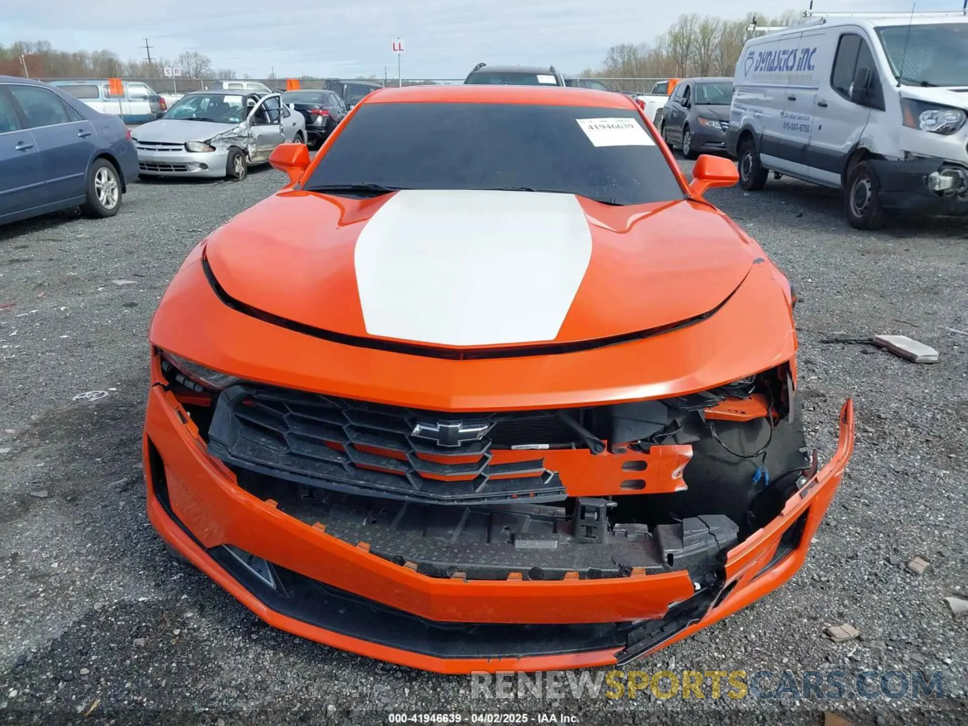 11 fotografías del automóvil dañado 1G1FD1RSXM0131203 CHEVROLET CAMARO 2021