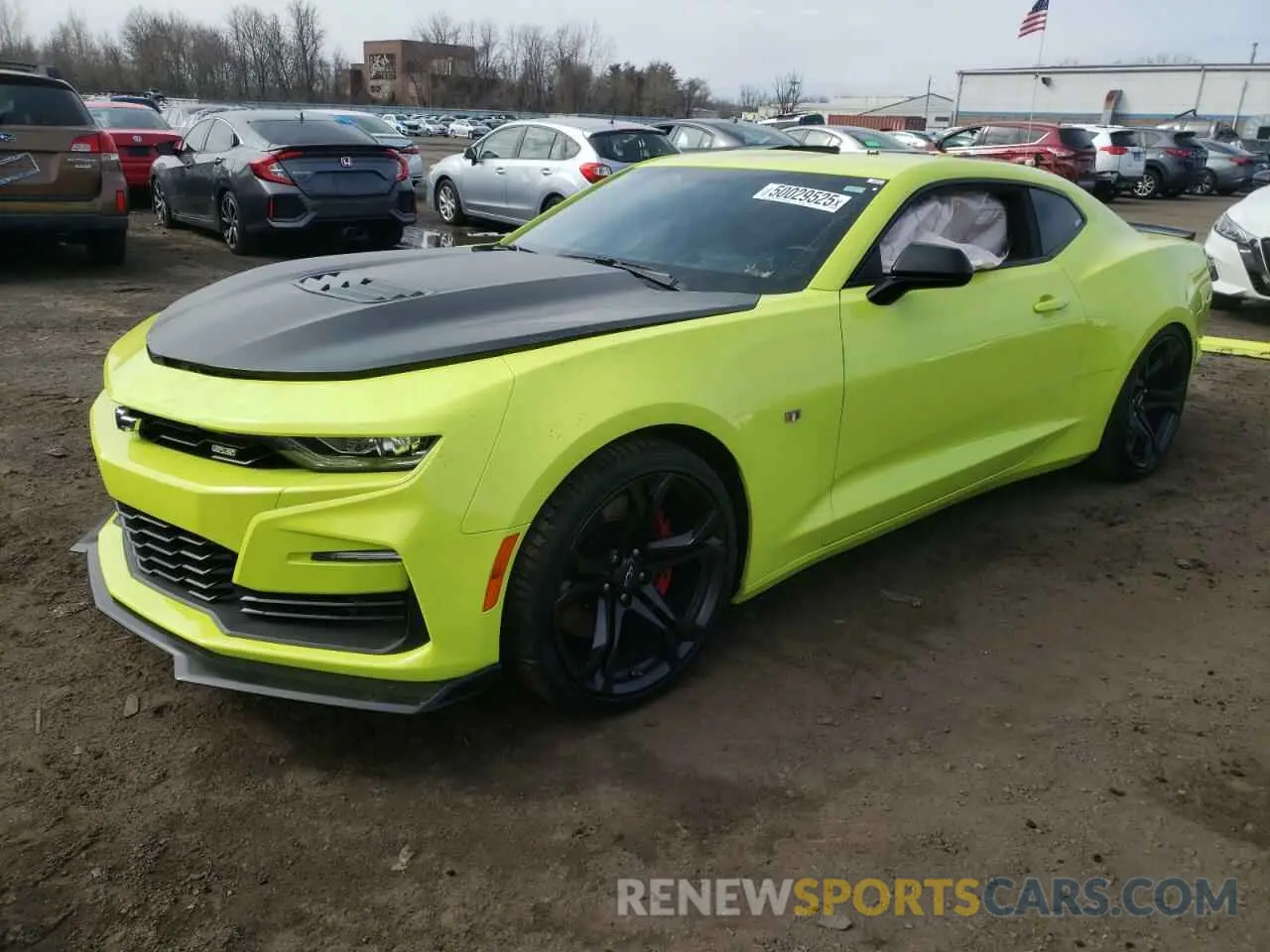 1 fotografías del automóvil dañado 1G1FE1R72M0108068 CHEVROLET CAMARO 2021