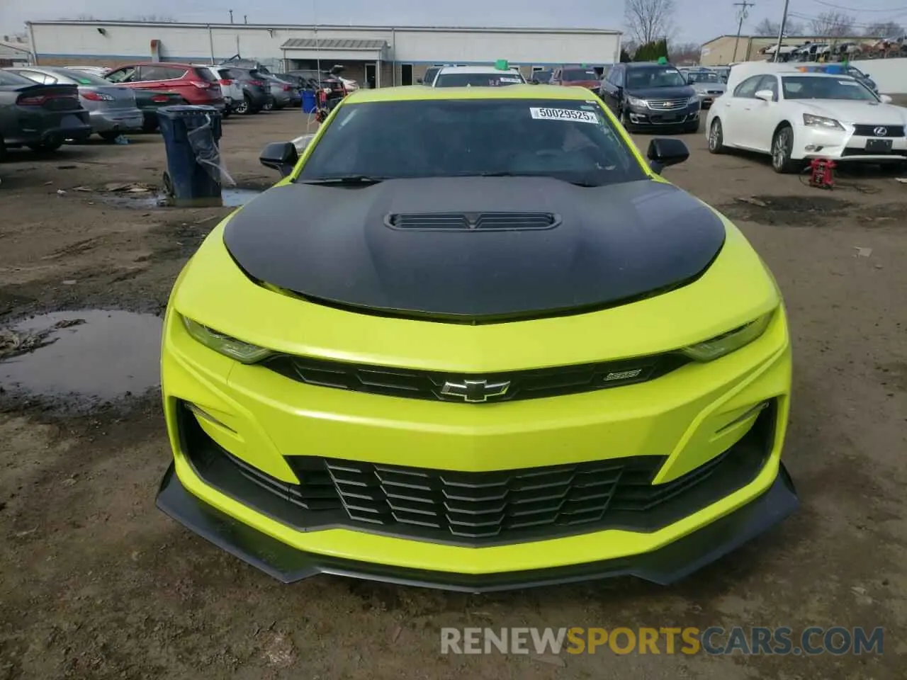 5 fotografías del automóvil dañado 1G1FE1R72M0108068 CHEVROLET CAMARO 2021