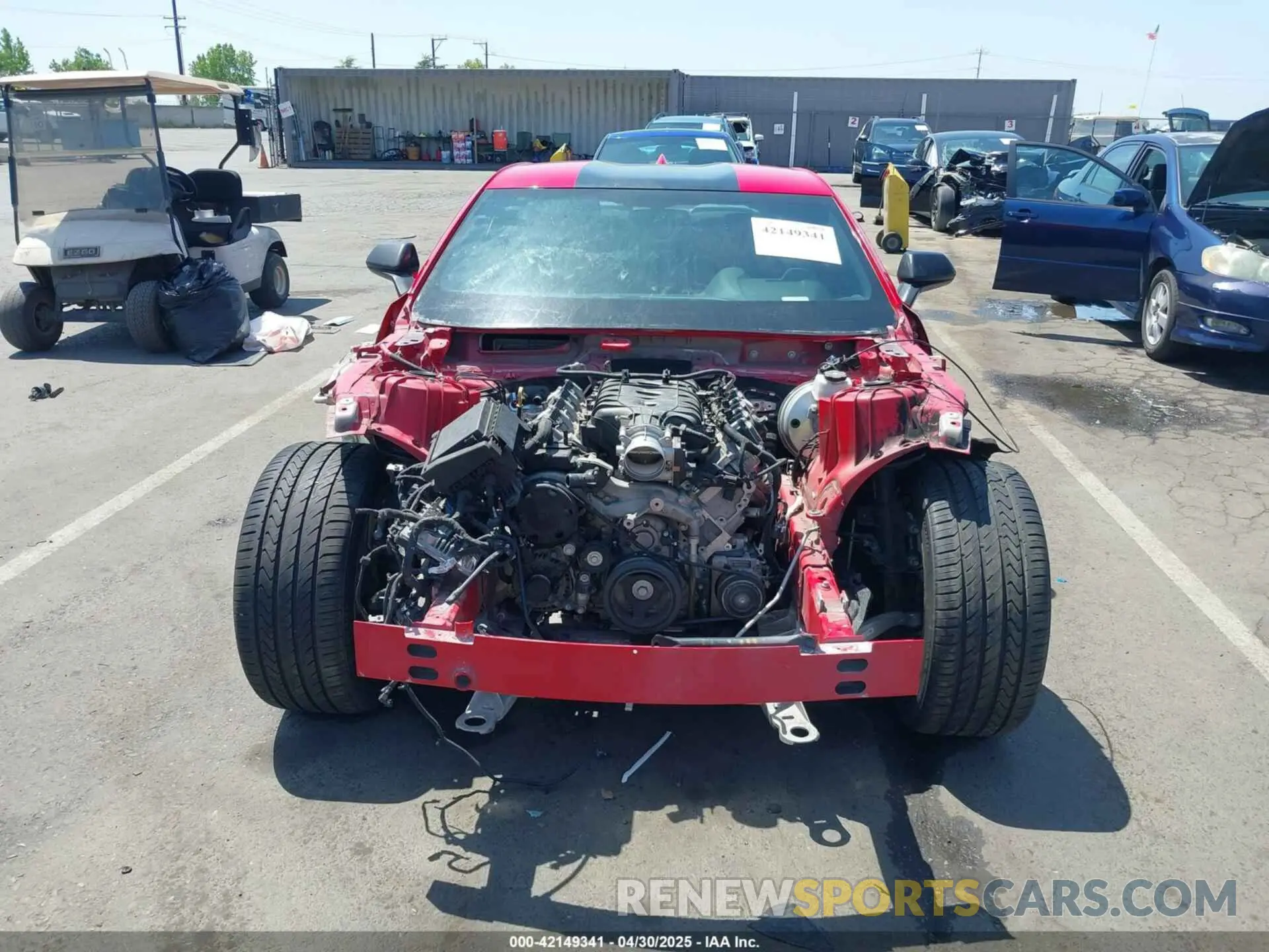 11 fotografías del automóvil dañado 1G1FE1R73M0108547 CHEVROLET CAMARO 2021