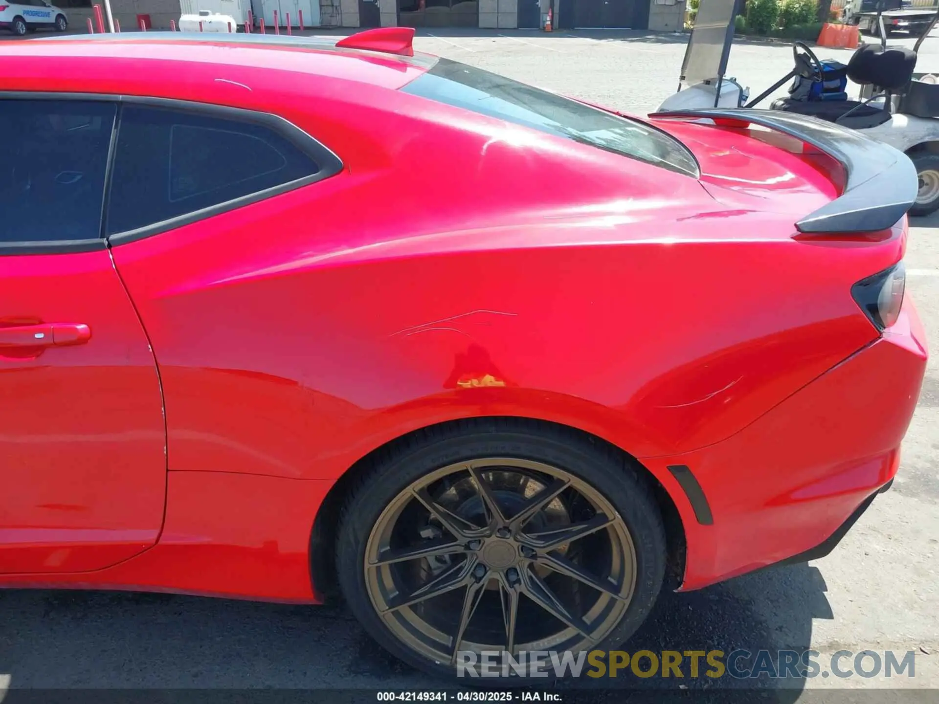 19 fotografías del automóvil dañado 1G1FE1R73M0108547 CHEVROLET CAMARO 2021