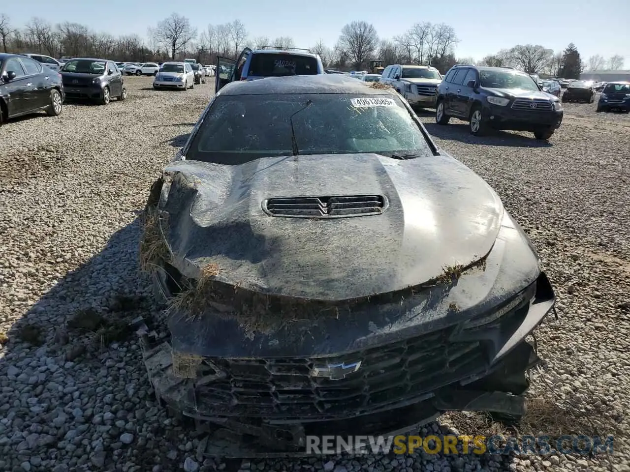 5 fotografías del automóvil dañado 1G1FE1R74M0132551 CHEVROLET CAMARO 2021