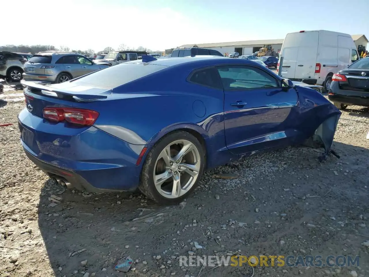 3 fotografías del automóvil dañado 1G1FE1R75M0137452 CHEVROLET CAMARO 2021