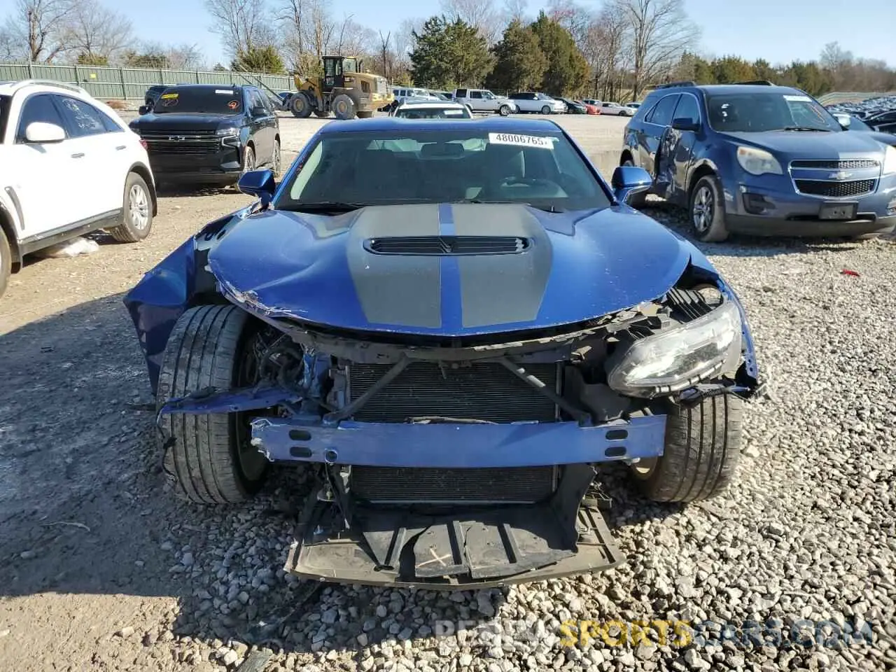 5 fotografías del automóvil dañado 1G1FE1R75M0137452 CHEVROLET CAMARO 2021
