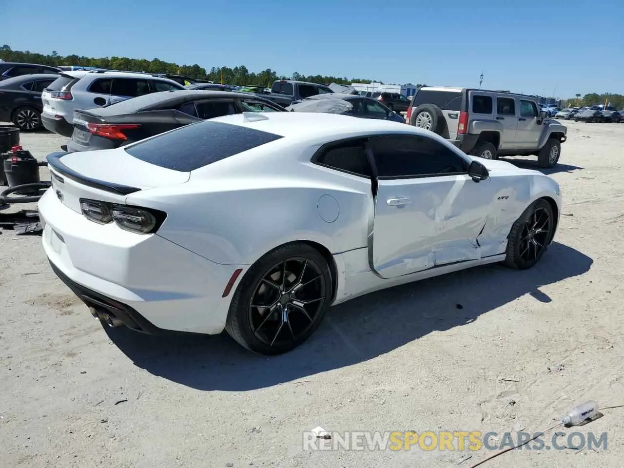 3 fotografías del automóvil dañado 1G1FF1R73M0106245 CHEVROLET CAMARO 2021