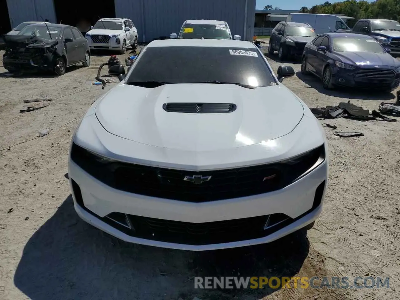 5 fotografías del automóvil dañado 1G1FF1R73M0106245 CHEVROLET CAMARO 2021