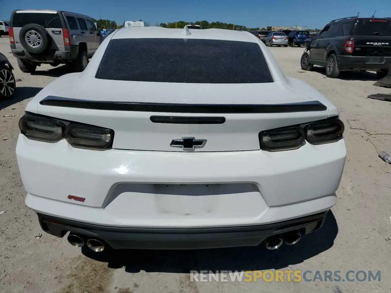 6 fotografías del automóvil dañado 1G1FF1R73M0106245 CHEVROLET CAMARO 2021