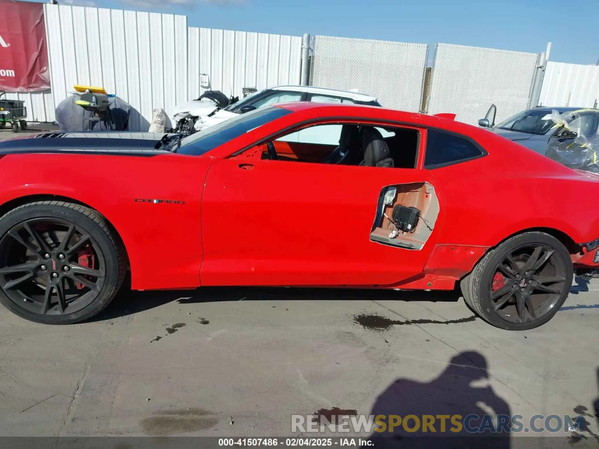 15 fotografías del automóvil dañado 1G1FF1R75M0104335 CHEVROLET CAMARO 2021