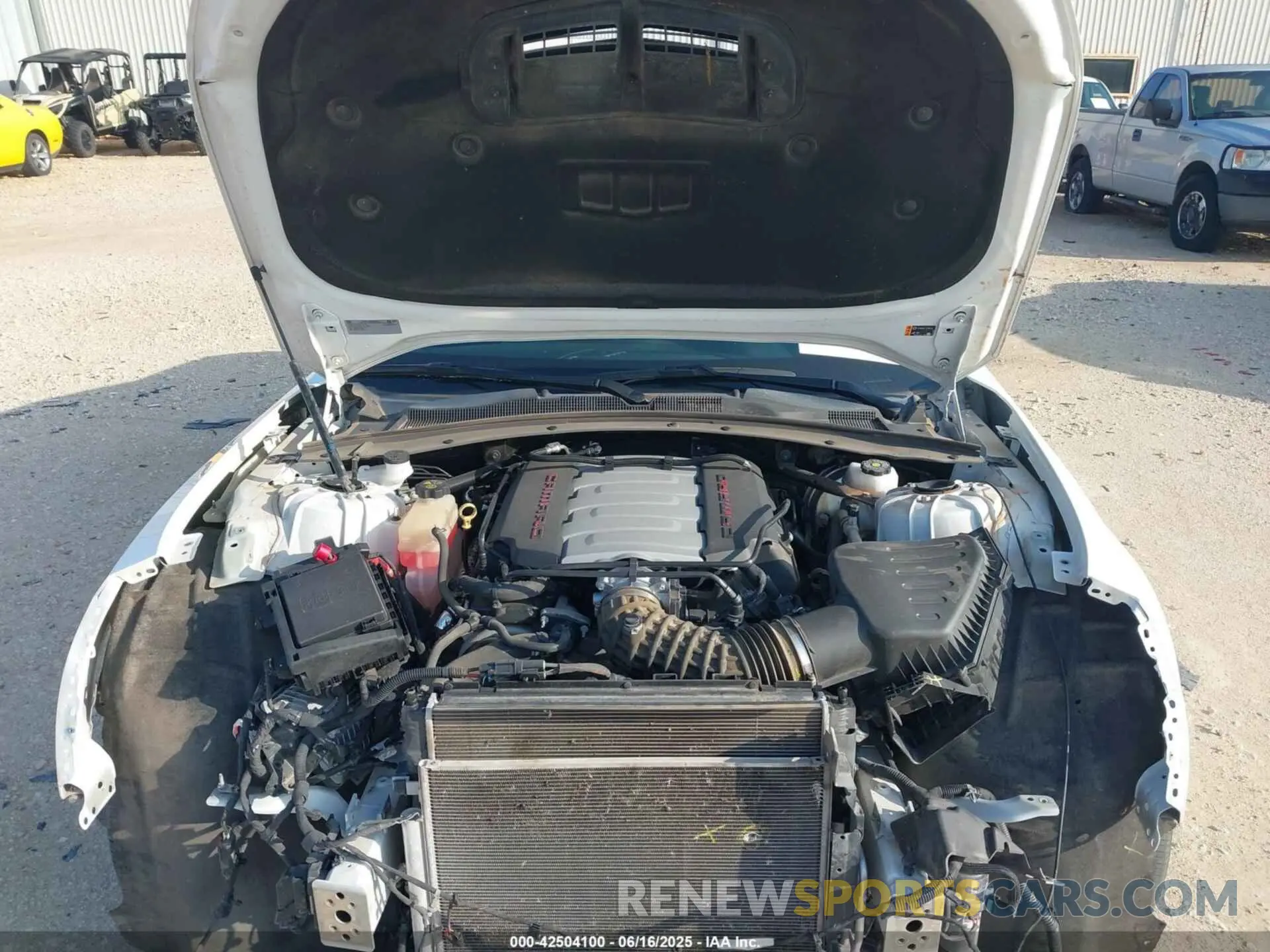 10 fotografías del automóvil dañado 1G1FF1R76M0138820 CHEVROLET CAMARO 2021
