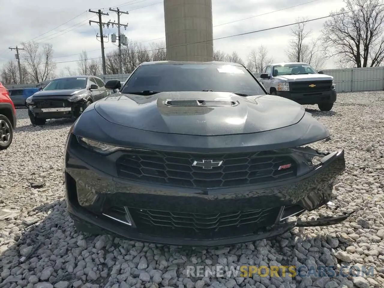 5 fotografías del automóvil dañado 1G1FF1R78M0105057 CHEVROLET CAMARO 2021