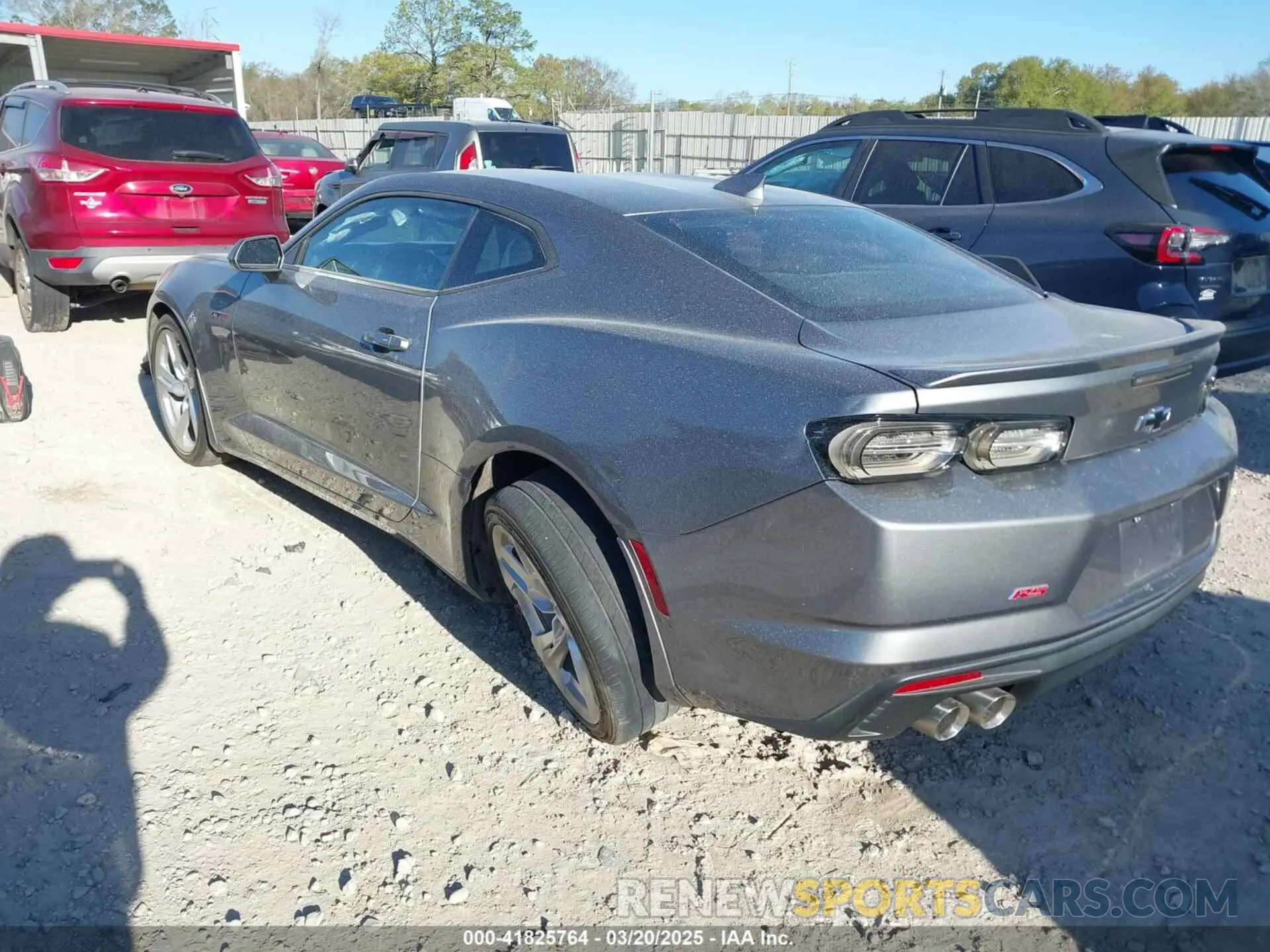 3 fotografías del automóvil dañado 1G1FF1R79M0115399 CHEVROLET CAMARO 2021
