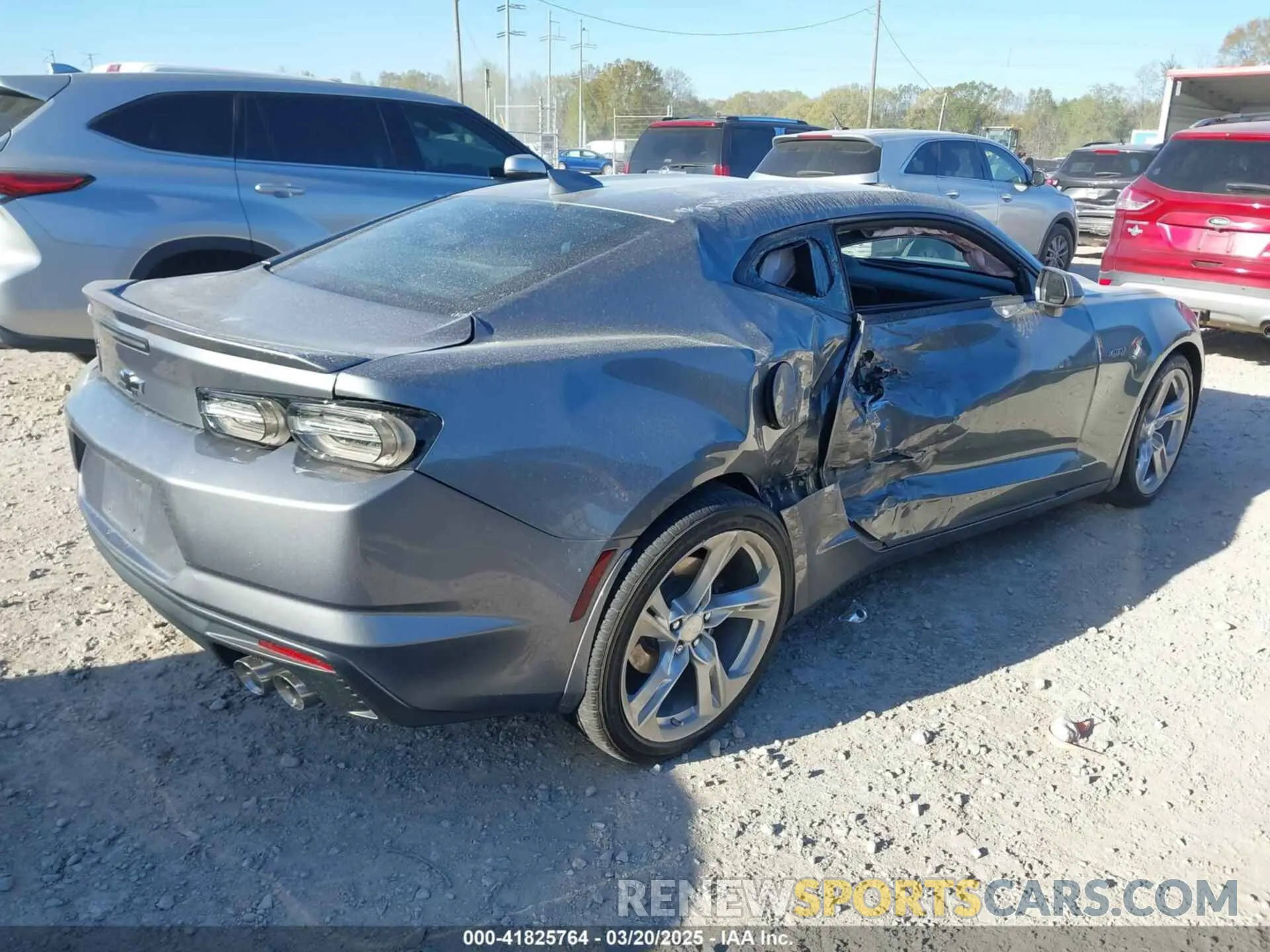 4 fotografías del automóvil dañado 1G1FF1R79M0115399 CHEVROLET CAMARO 2021
