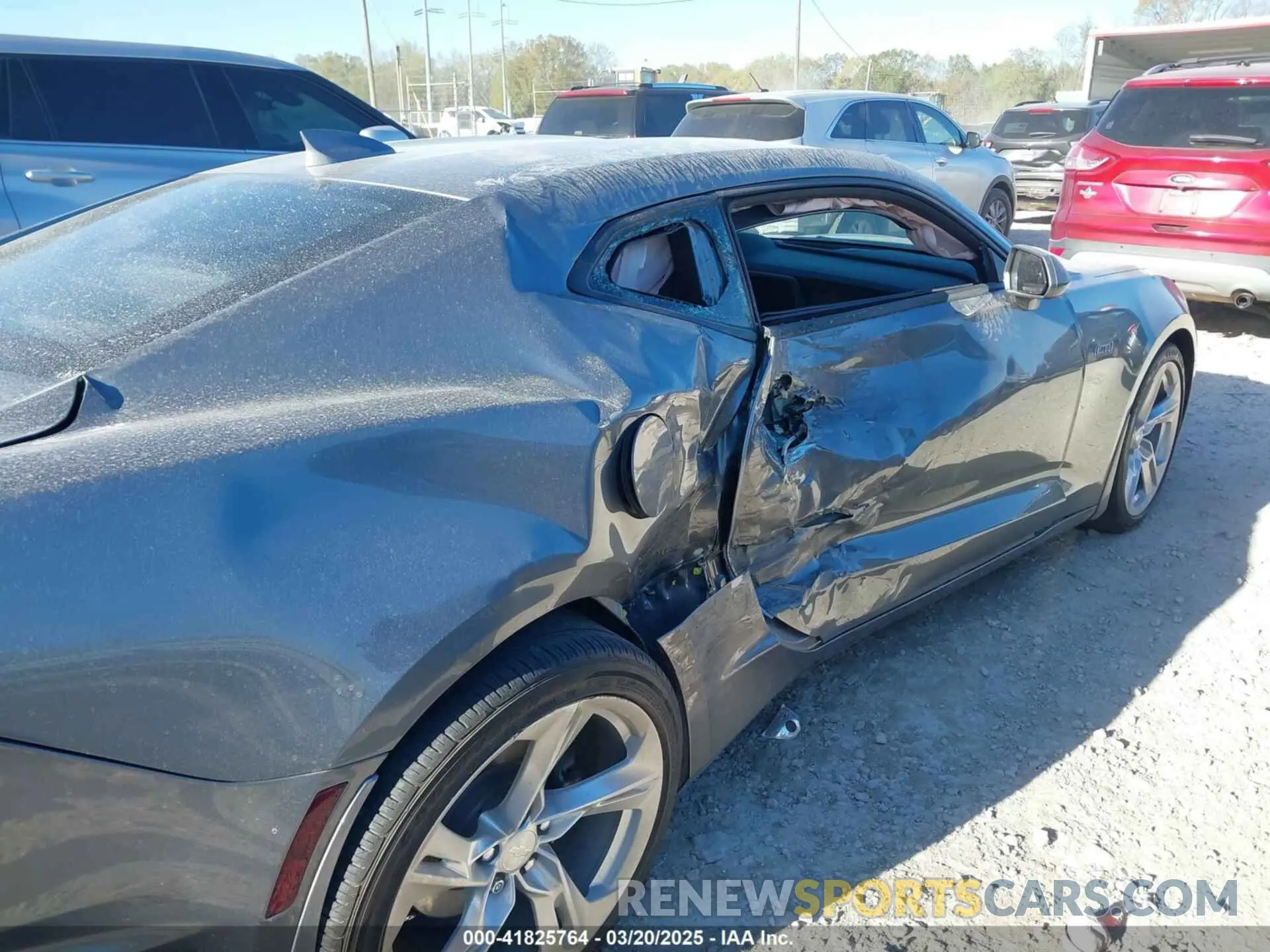 6 fotografías del automóvil dañado 1G1FF1R79M0115399 CHEVROLET CAMARO 2021