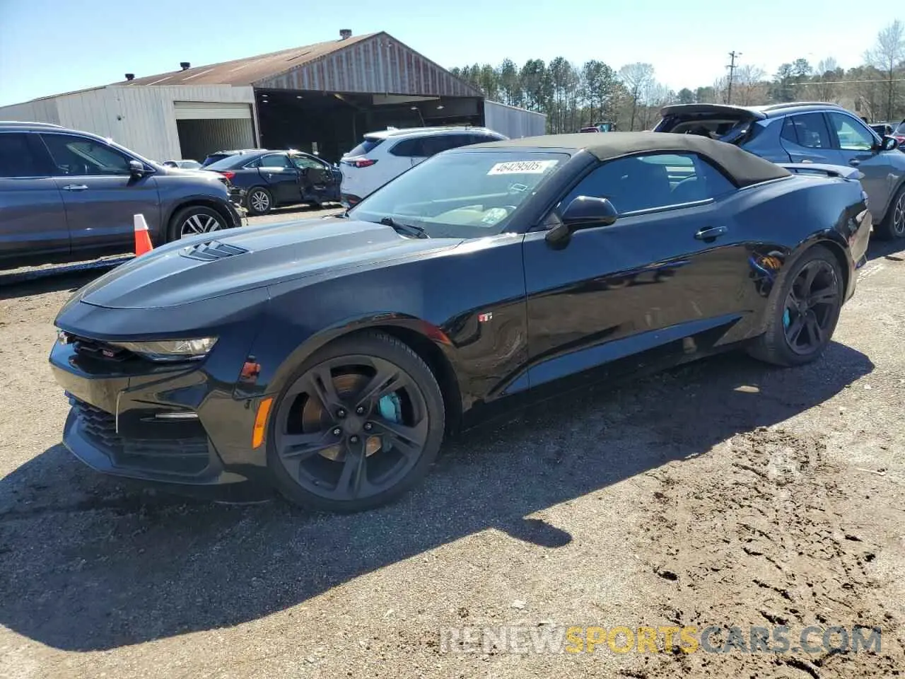1 fotografías del automóvil dañado 1G1FF3D70M0122910 CHEVROLET CAMARO 2021