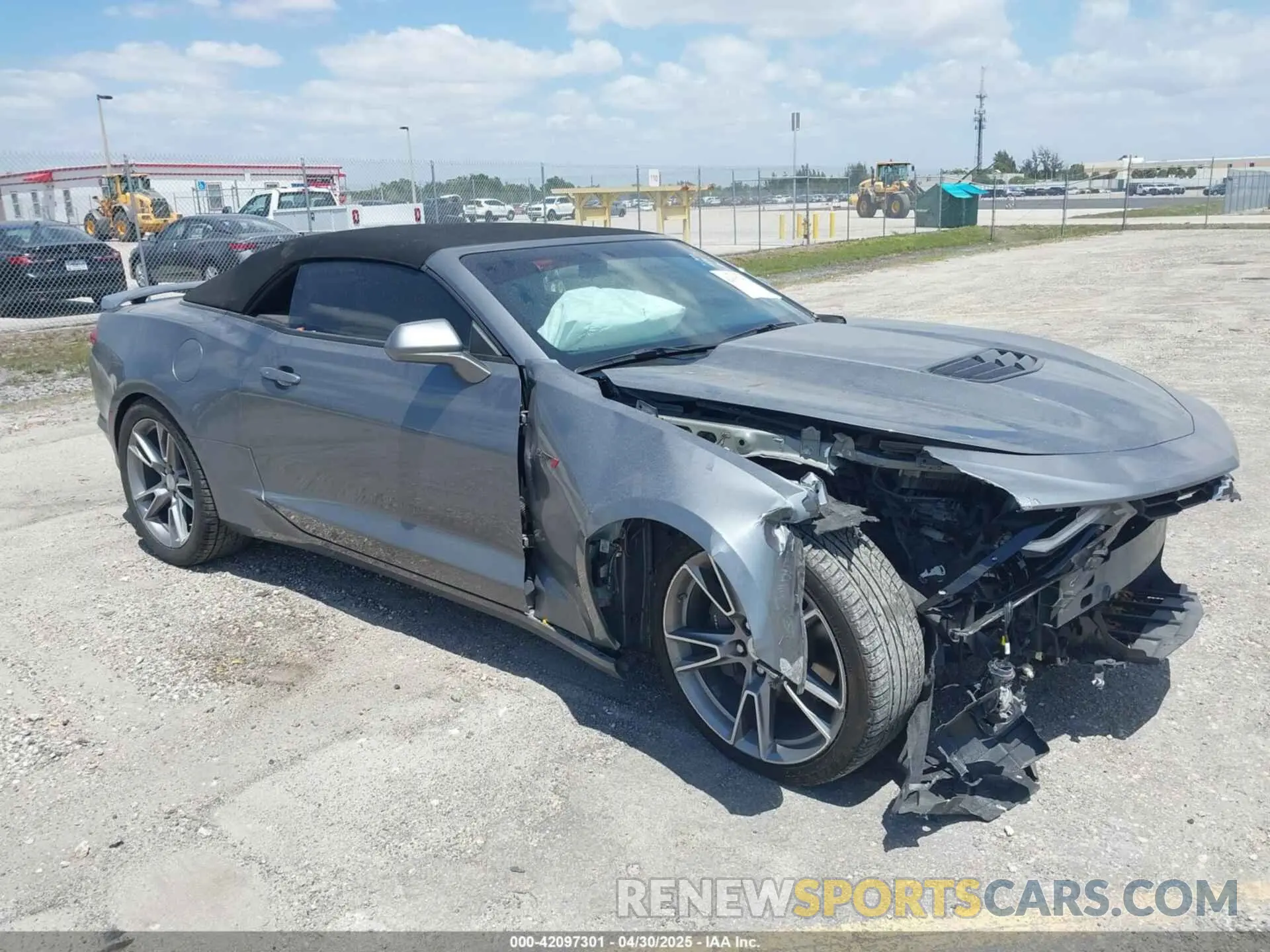 1 fotografías del automóvil dañado 1G1FF3D77M0104498 CHEVROLET CAMARO 2021