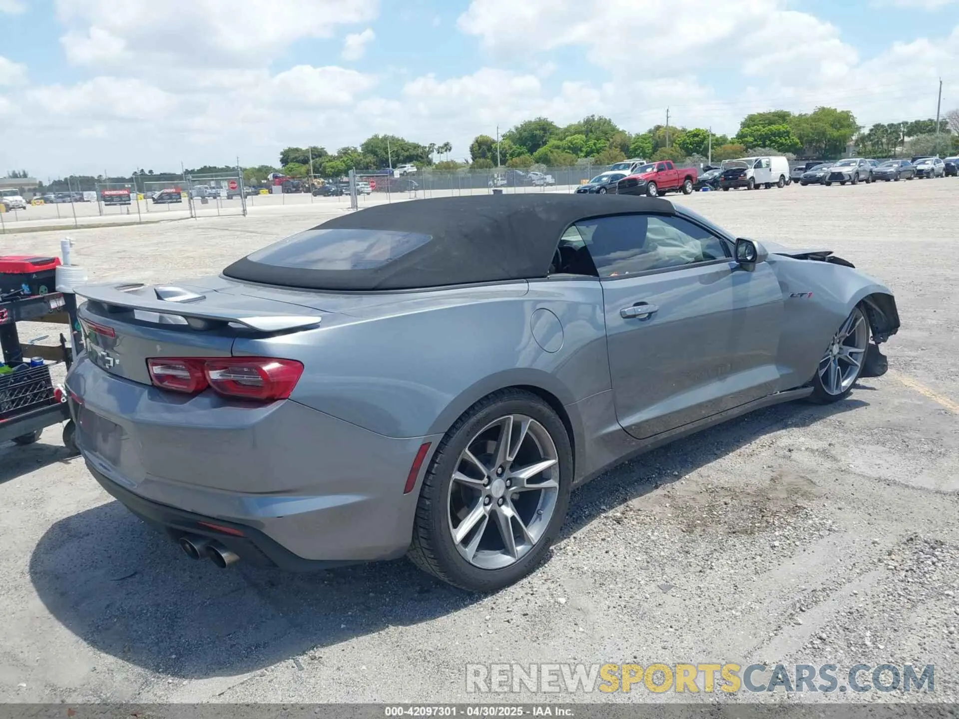 4 fotografías del automóvil dañado 1G1FF3D77M0104498 CHEVROLET CAMARO 2021