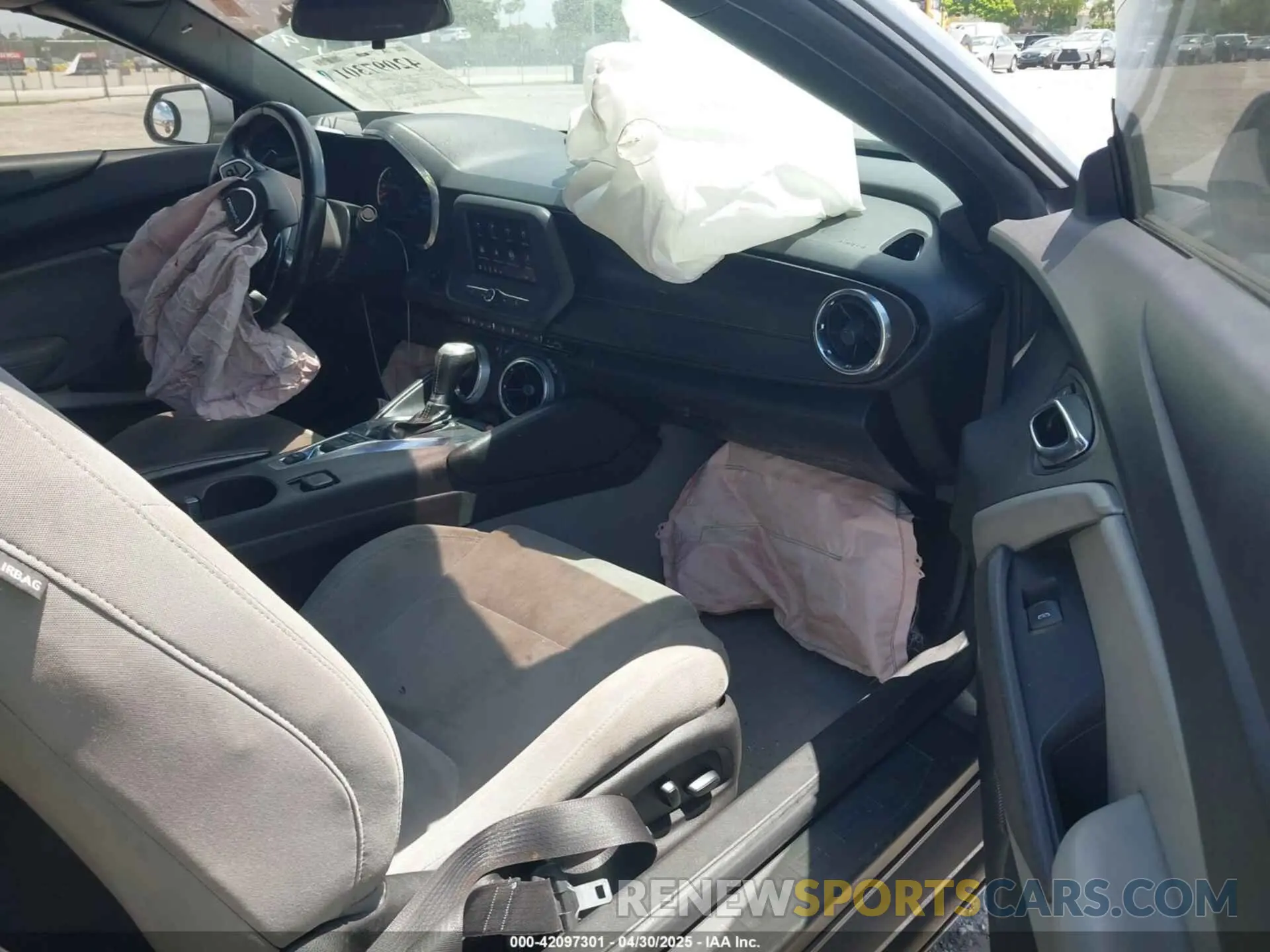 5 fotografías del automóvil dañado 1G1FF3D77M0104498 CHEVROLET CAMARO 2021