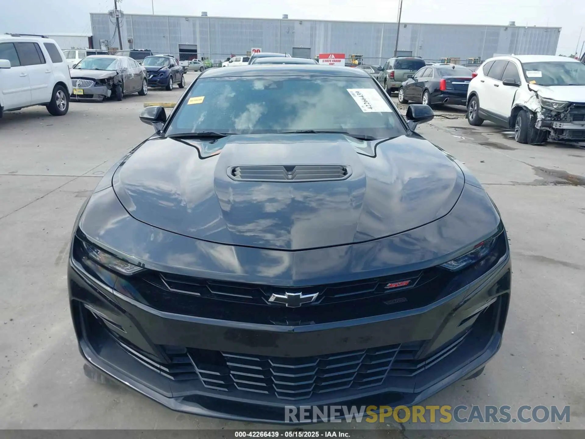 12 fotografías del automóvil dañado 1G1FH1R72M0125248 CHEVROLET CAMARO 2021