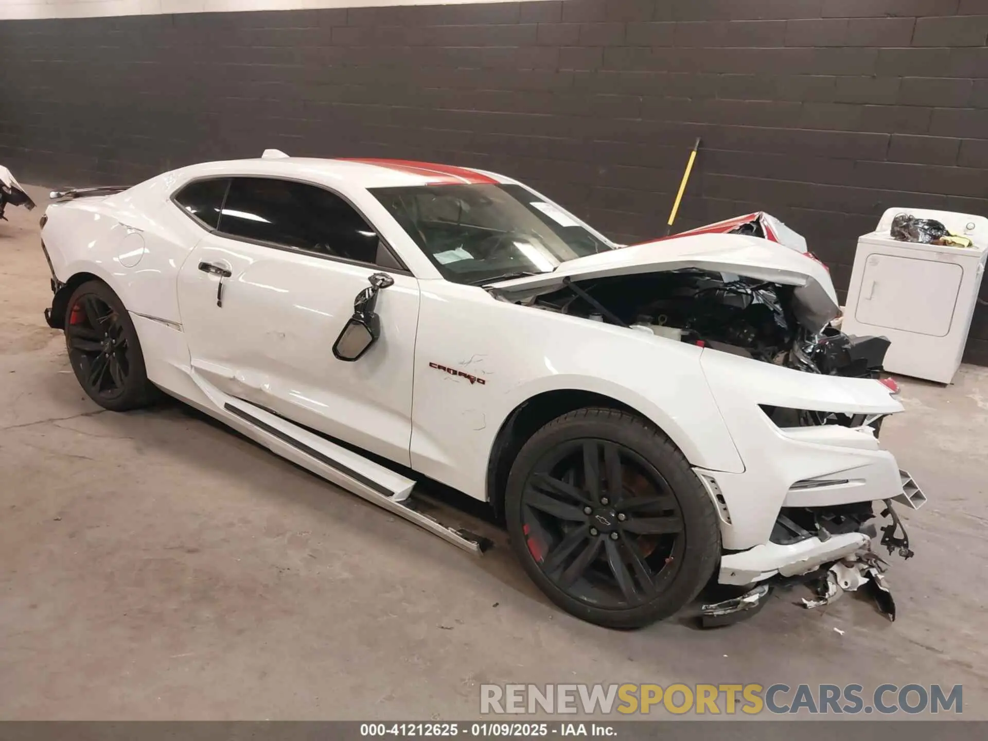 1 fotografías del automóvil dañado 1G1FH1R72M0137254 CHEVROLET CAMARO 2021