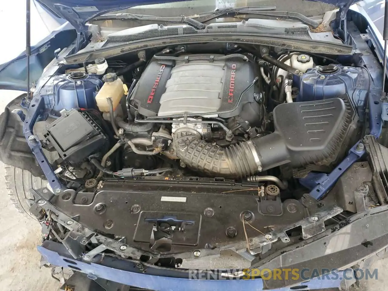 11 fotografías del automóvil dañado 1G1FH1R75M0115782 CHEVROLET CAMARO 2021
