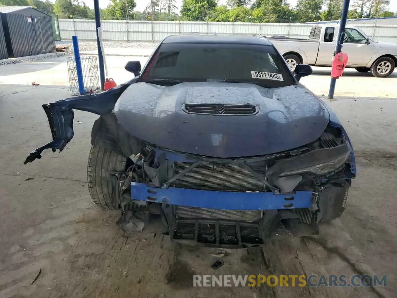 5 fotografías del automóvil dañado 1G1FH1R75M0115782 CHEVROLET CAMARO 2021