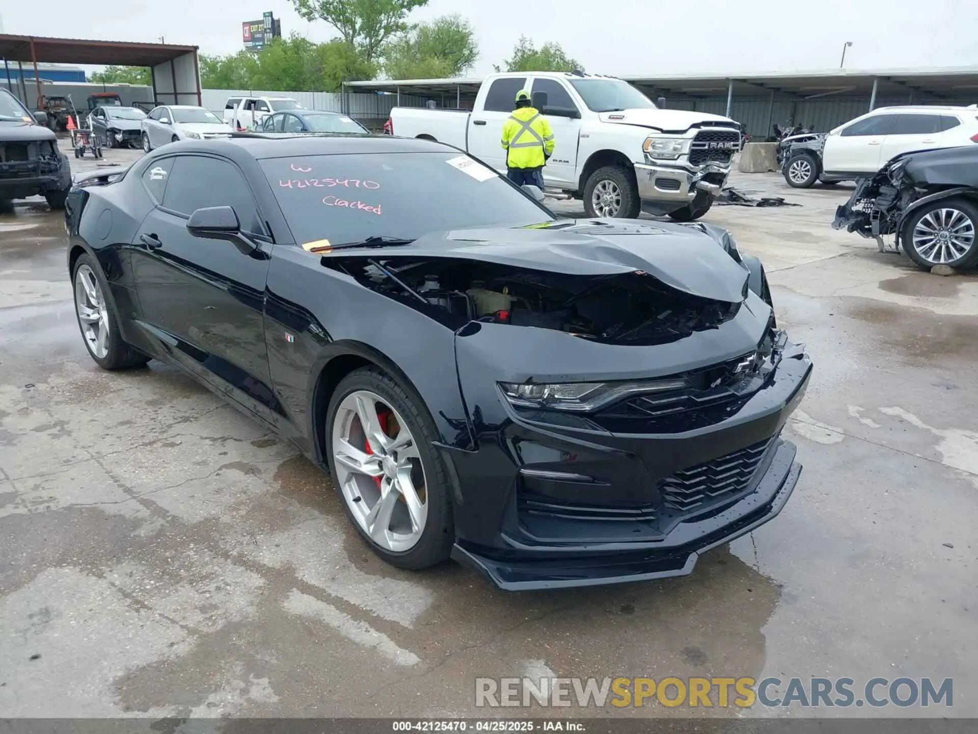 1 fotografías del automóvil dañado 1G1FH1R75M0120917 CHEVROLET CAMARO 2021
