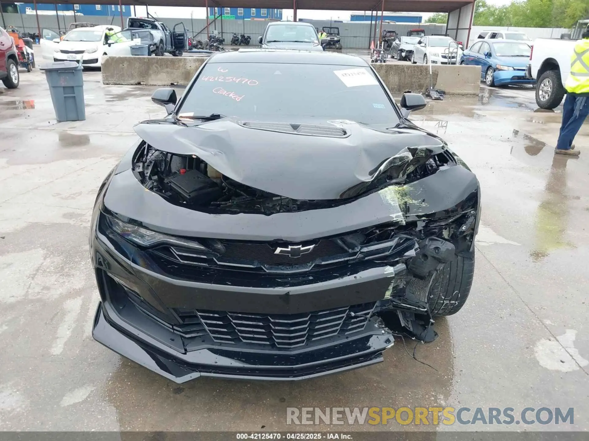 13 fotografías del automóvil dañado 1G1FH1R75M0120917 CHEVROLET CAMARO 2021