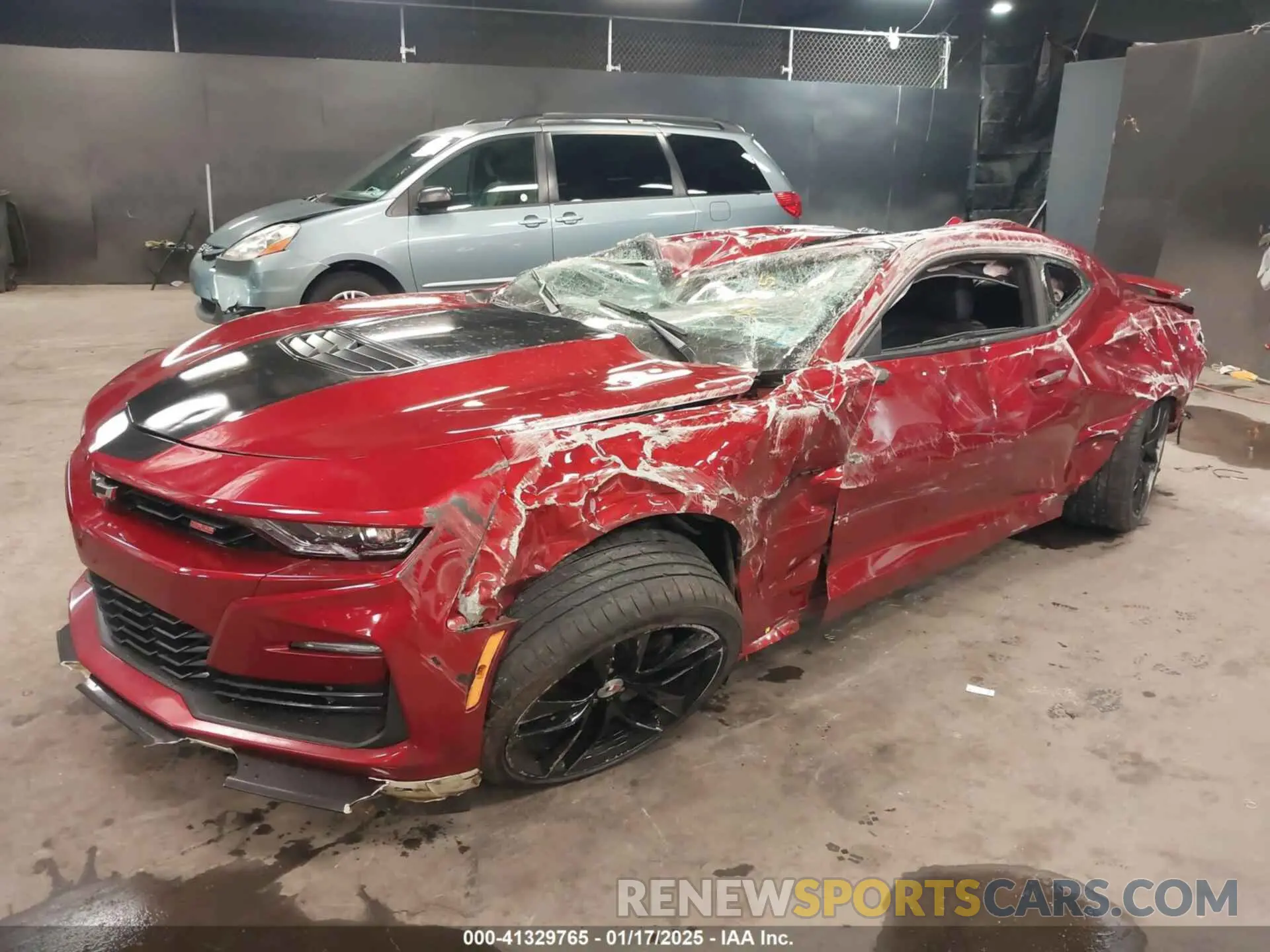 2 fotografías del automóvil dañado 1G1FH1R78M0122127 CHEVROLET CAMARO 2021