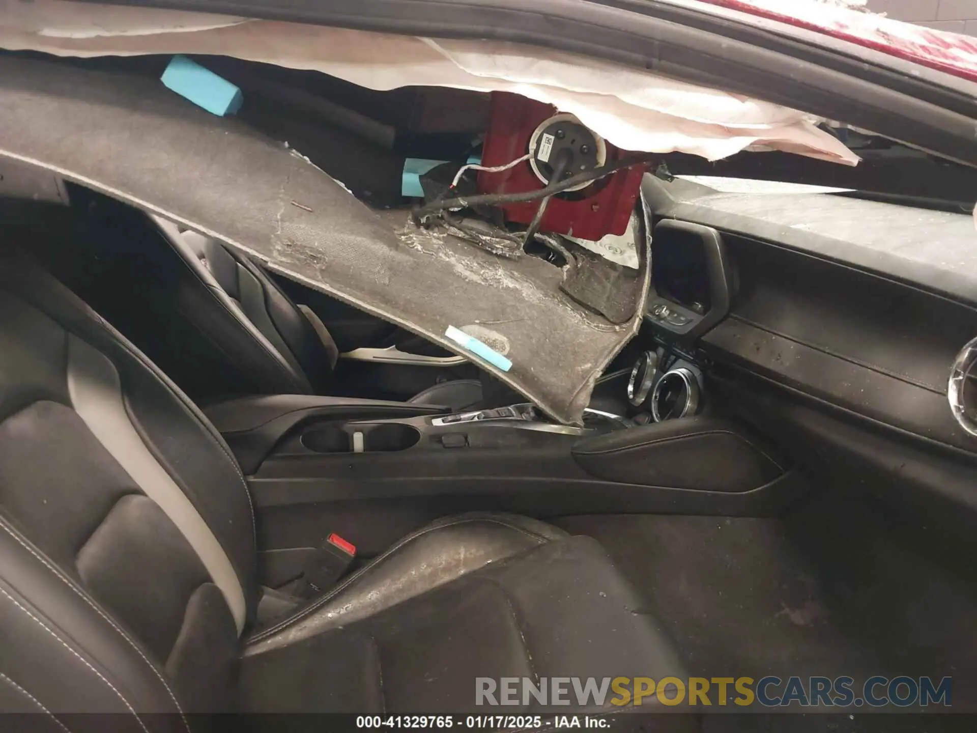5 fotografías del automóvil dañado 1G1FH1R78M0122127 CHEVROLET CAMARO 2021