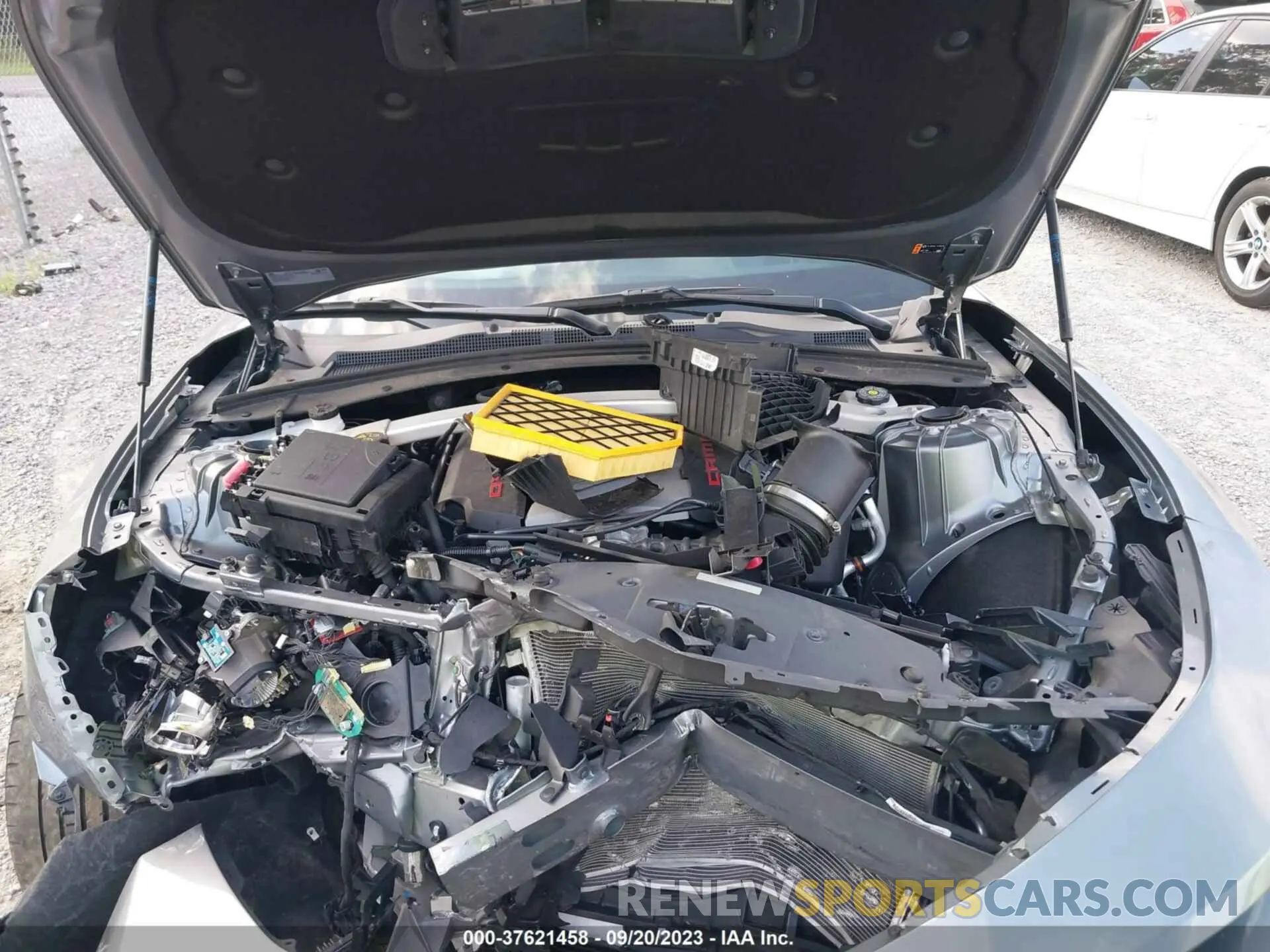 10 fotografías del automóvil dañado 1G1FH3D79M0140803 CHEVROLET CAMARO 2021