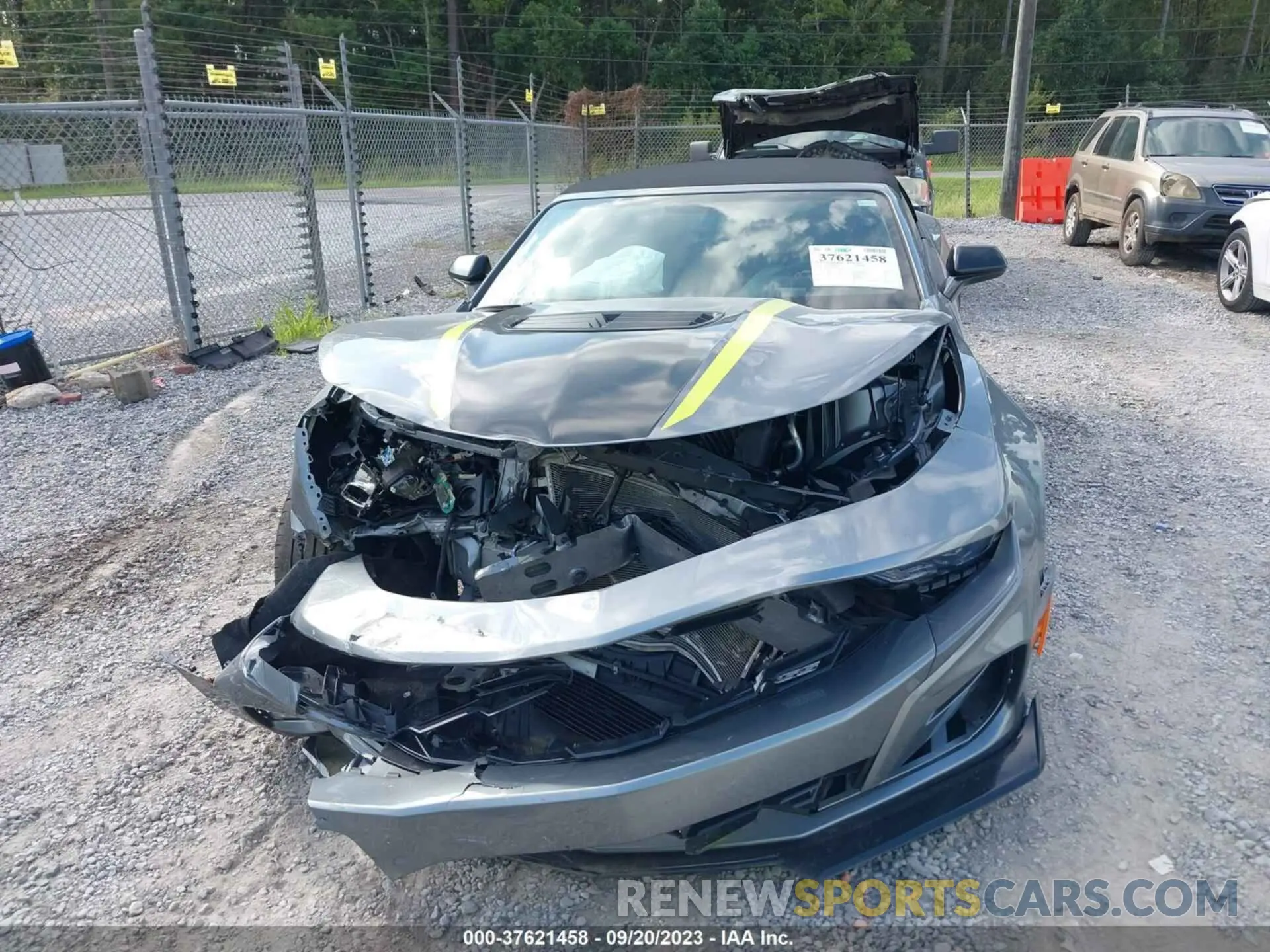 13 fotografías del automóvil dañado 1G1FH3D79M0140803 CHEVROLET CAMARO 2021