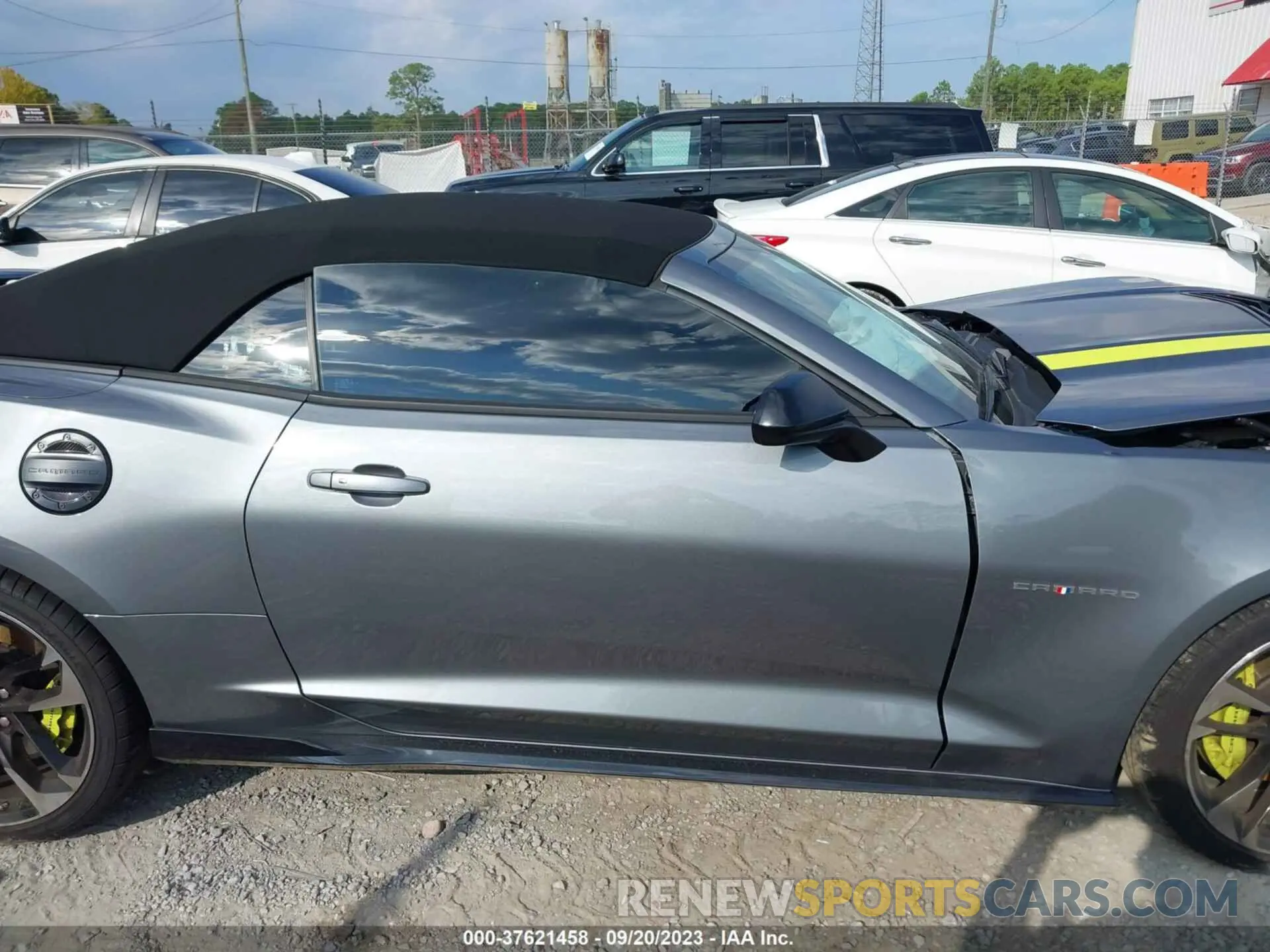 14 fotografías del automóvil dañado 1G1FH3D79M0140803 CHEVROLET CAMARO 2021
