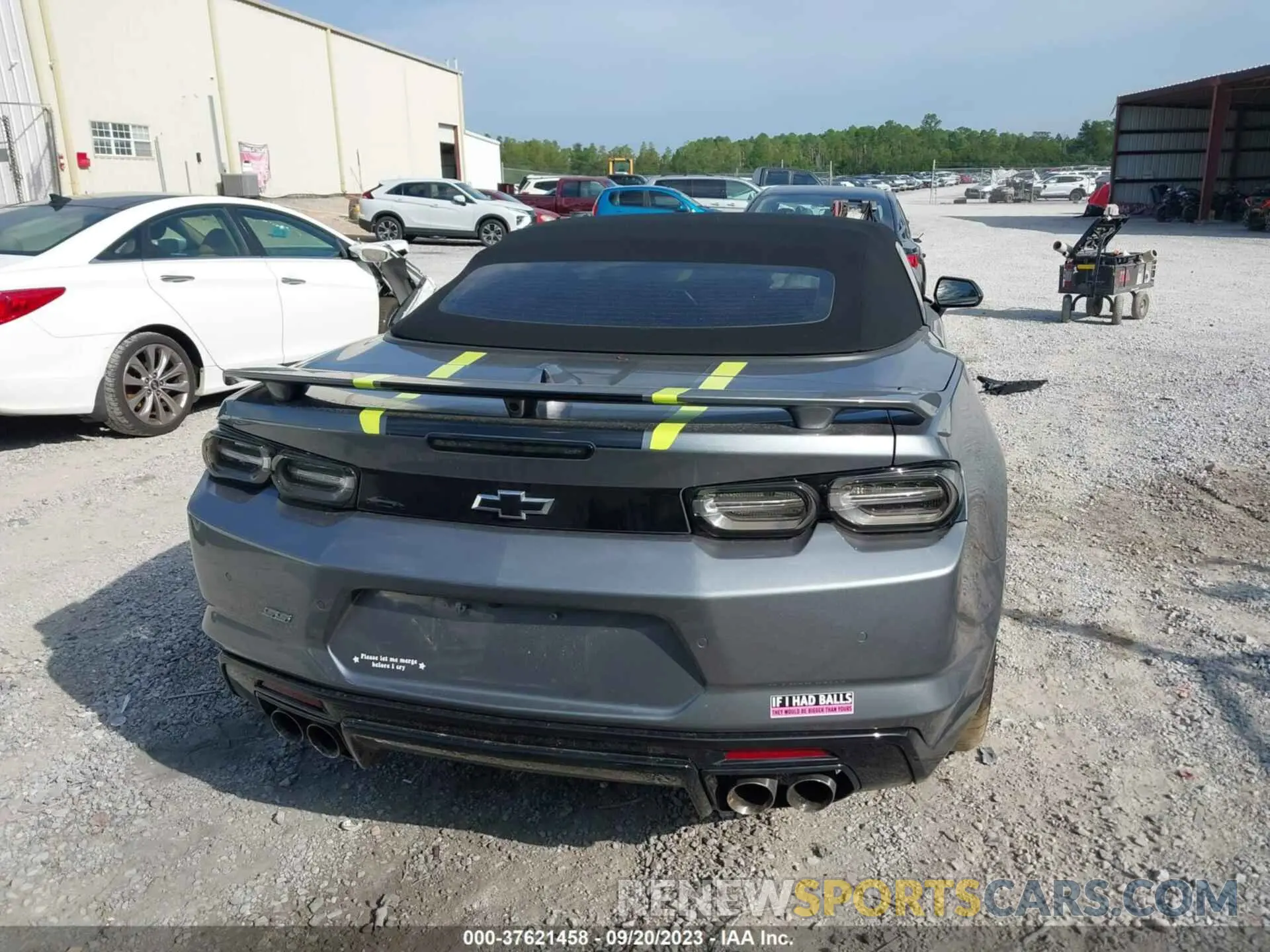 17 fotografías del automóvil dañado 1G1FH3D79M0140803 CHEVROLET CAMARO 2021