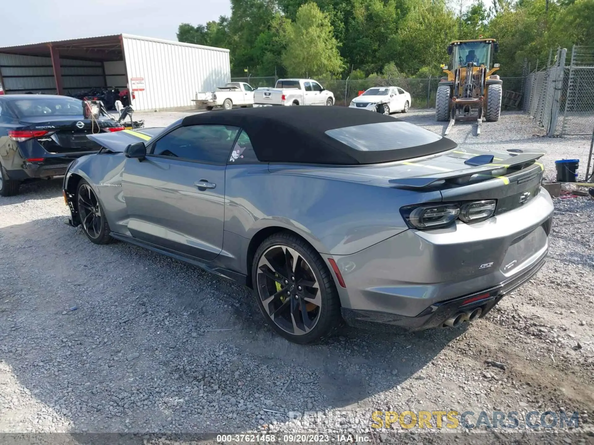 3 fotografías del automóvil dañado 1G1FH3D79M0140803 CHEVROLET CAMARO 2021